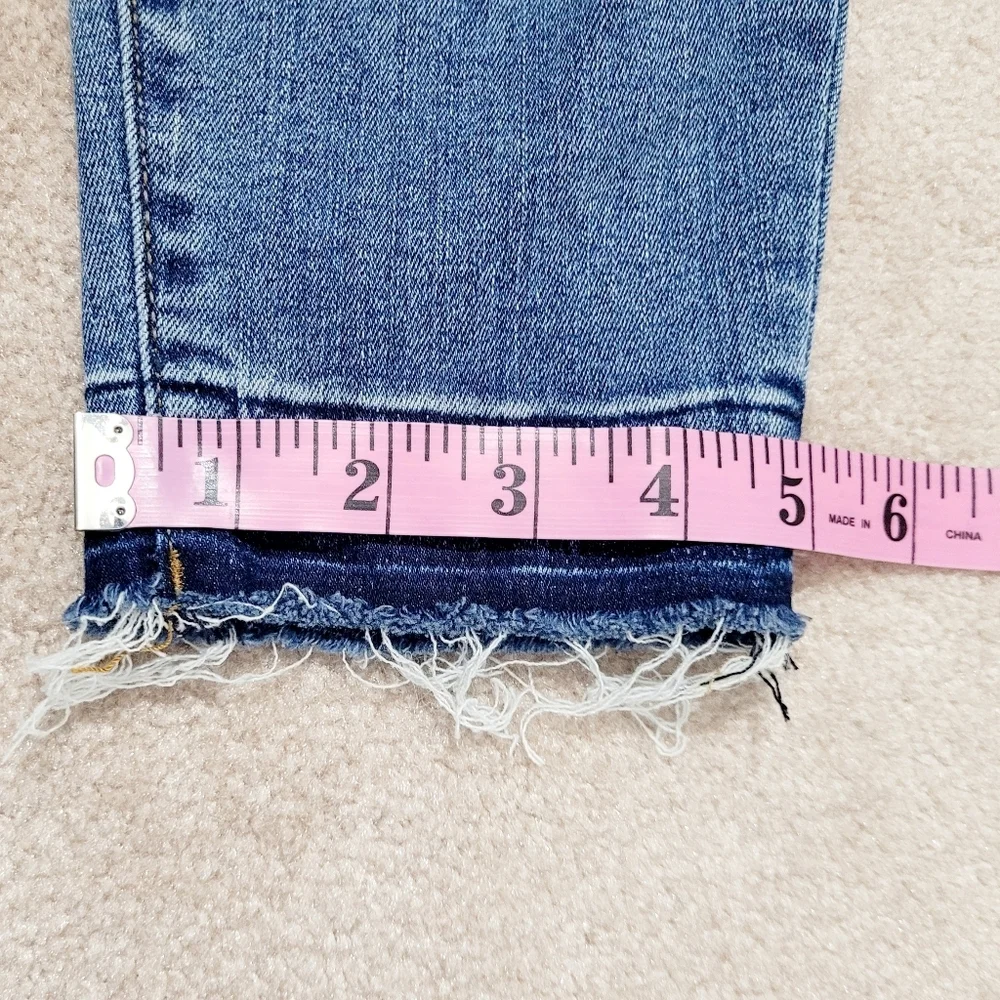KUT From the Kloth Kurvy Diana Crop Skinny Jeans Women’s Size 4 Stretch Denim - Picture 10 of 14